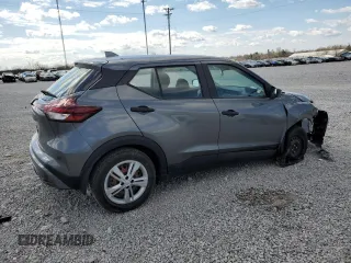 2022 Nissan Kicks S with VIN 3N1CP5BV6NL493761, listed as a Copart auction lot 50304265 with 25,562 mi miles and Salvage Title. Bid and sale history available at carsss.com. Image 3.