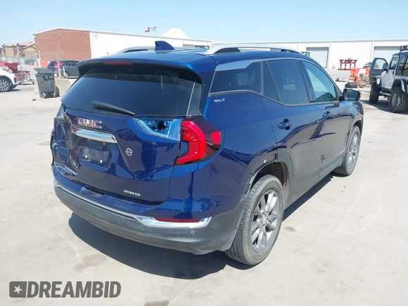 2022 GMC Terrain SLT with VIN 3GKALVEV0NL183265, listed as a IAAI auction lot 41826535 with 93,854 mi miles and . Bid and sale history available at DreamBid. Image 4.