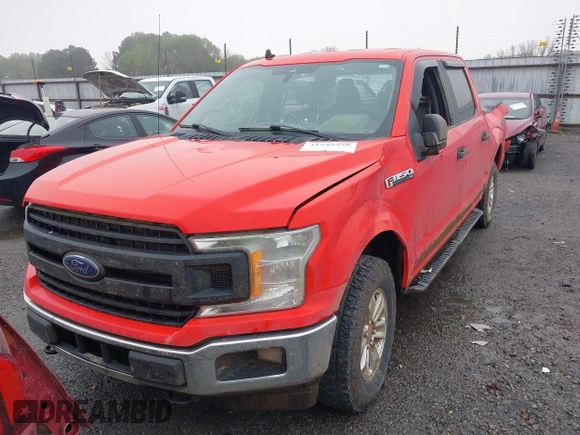 2020 Ford F-150 XL with VIN 1FTEW1E45LFB39001, listed as a IAAI auction lot 41945290 with 25,108 mi miles and . Bid and sale history available at DreamBid. Image 12.