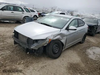 2017 Hyundai Elantra SE with VIN KMHD74LF6HU092333, listed as a Copart auction lot 49990555 with 145,009 mi miles and Salvage Title. Bid and sale history available at carsss.com. Image 1.