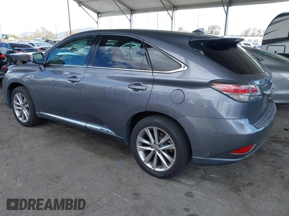 2015 Lexus RX 450h with VIN 2T2ZB1BA1FC004307, listed as a IAAI auction lot 41938179 with 174,255 mi miles and . Bid and sale history available at DreamBid. Image 3.
