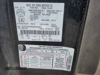 2010 Ford F-150 XL с VIN 1FTFW1EV6AFB19513, выставлен на аукционе Copart как лот 49987845 с пробегом 190 525 миль миль и Списание • Salvage title. История ставок и продаж доступна на DreamBid. Изображение 12.