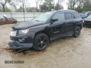 2015 Jeep Compass High Altitude Edition with VIN 1C4NJDEB1FD151838, listed as a Copart auction lot 51712845 with 133,857 mi miles and Salvage Title. Bid and sale history available at carsss.com. Image 1.
