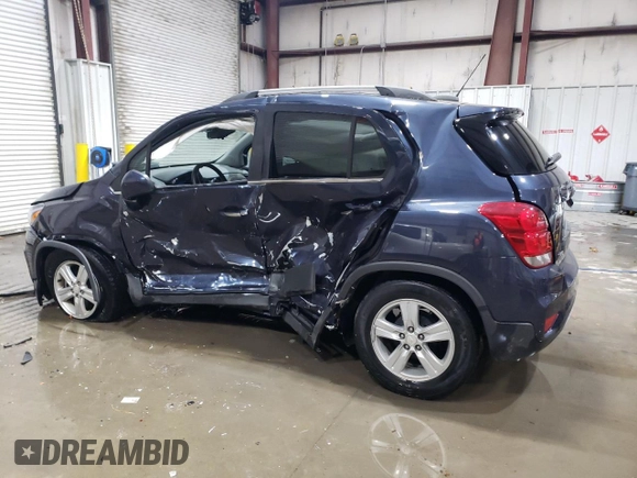 2018 Chevrolet Trax LT with VIN 3GNCJLSB5JL229540, listed as a Copart auction lot 87914115 with 120,842 mi miles and Non Repairable. Bid and sale history available at carsss.com. Image 2.