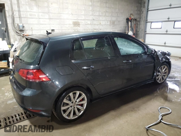 2015 Volkswagen Golf GTI Autobahn w/Performance Pkg with VIN 3VW447AU9FM087674, listed as a Copart auction lot 45460625 with 122,059 mi miles and Salvage Title. Bid and sale history available at carsss.com. Image 3.