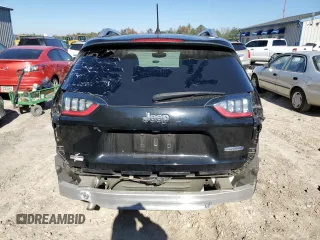 2019 Jeep Cherokee Latitude Plus with VIN 1C4PJLLB1KD176707, listed as a Copart auction lot 81704574 with 108,147 mi miles and Non Repairable. Bid and sale history available at carsss.com. Image 6.