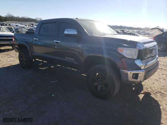 2015 Toyota Tundra 4WD Truck LTD with VIN 5TFHW5F11FX452201, listed as a Copart auction lot 88199755 with 107,320 mi miles and Salvage Title. Bid and sale history available at carsss.com. Image 4.