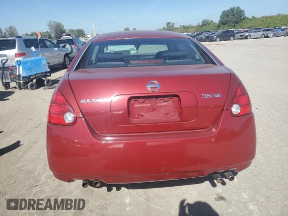 2005 Nissan Maxima 3.5 SL with VIN 1N4BA41E45C803705, listed as a Copart auction lot 74066844 with 138,710 mi miles and Salvage Title. Bid and sale history available at carsss.com. Image 6.