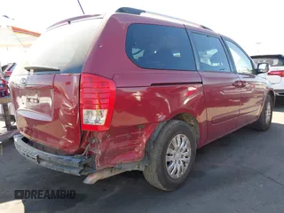 2012 Kia Sedona LX with VIN KNDMG4C70C6443649, listed as a IAAI auction lot 41662007 with 208,575 mi miles. Bid and sale history available at carsss.com. Image 4.
