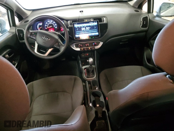 2016 Kia Rio LX with VIN KNADM4A31G6539432, listed as a Copart auction lot 54424495 with 138,819 mi miles and Clean Title. Bid and sale history available at DreamBid. Image 8.