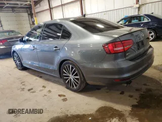 2015 Volkswagen Jetta SE with VIN 3VWD17AJ2FM421669, listed as a Copart auction lot 45633745 with 147,467 mi miles and Salvage title. Bid and sale history available at DreamBid. Image 2.