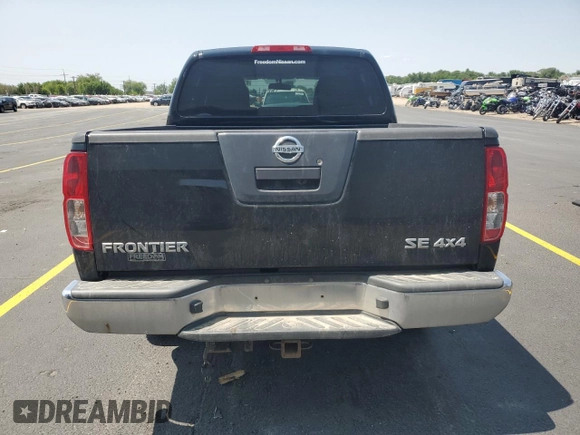 2010 Nissan Frontier SE with VIN 1N6AD0EV4AC445478, listed as a Copart auction lot 61583495 with 49,847 mi miles and Salvage title. Bid and sale history available at DreamBid. Image 6.