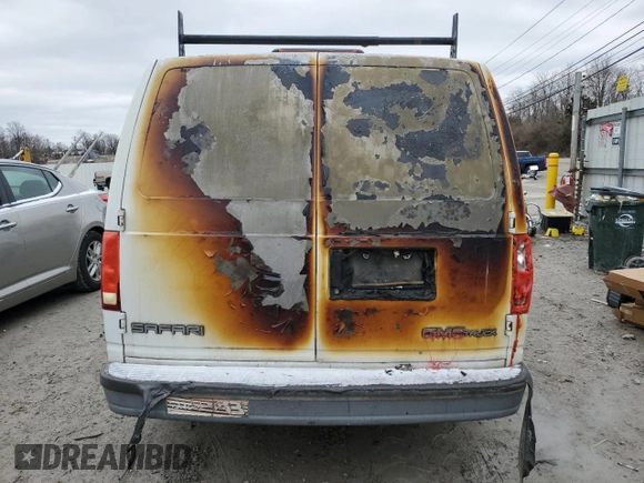 1995 GMC Safari Cargo with VIN 1GTDM19W6SB504983, listed as a Copart auction lot 47898775 with 440,250 mi miles and Salvage Title. Bid and sale history available at carsss.com. Image 6.