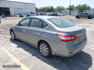 2014 Nissan Sentra SR with VIN 3N1AB7AP0EL610223, listed as a IAAI auction lot 42083670 with 140,808 mi miles. Bid and sale history available at carsss.com. Image 3.