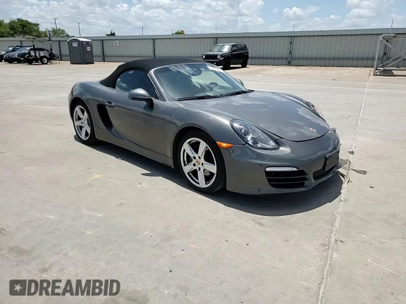 2014 Porsche Boxster с VIN WP0CA2A88EK120697, выставлен на аукционе Copart как лот 62939584 с пробегом 87 416 миль миль и Списание • Salvage title. История ставок и продаж доступна на DreamBid. Изображение 10.