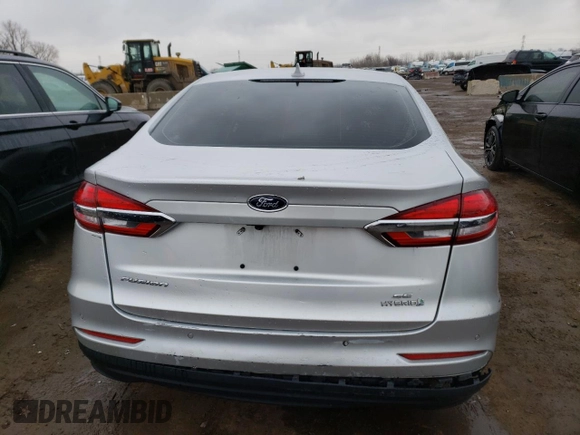 2019 Ford Fusion Hybrid SE with VIN 3FA6P0LU0KR204987, listed as a Copart auction lot 41685073 with 85,291 mi miles. Bid and sale history available at carsss.com. Image 6.