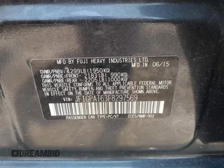2015 Subaru Impreza Special Sports Premium с VIN JF1GPAT63F8297569, выставлен на аукционе IAAI как лот 42336020 с пробегом 80 944 миль миль и . История ставок и продаж доступна на DreamBid. Изображение 9.