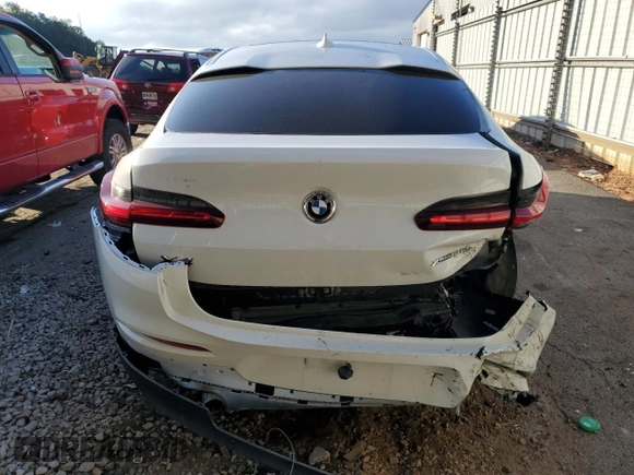 2020 BMW X4 xDrive30i with VIN 5UX2V1C05L9B34564, listed as a Copart auction lot 70014203 with 0 mi miles. Bid and sale history available at carsss.com. Image 6.