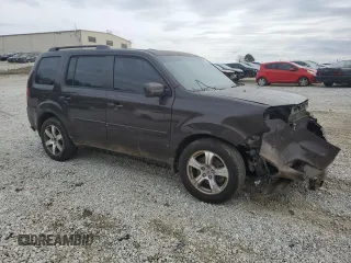 2012 Honda Pilot EX-L with VIN 5FNYF3H54CB002956, listed as a Copart auction lot 42767445 with 161,942 mi miles and Salvage Title. Bid and sale history available at carsss.com. Image 4.