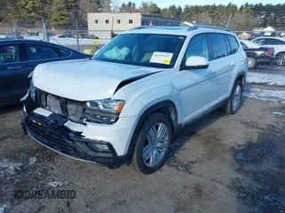 2019 Volkswagen Atlas SEL with VIN 1V2MR2CA5KC553296, listed as a IAAI auction lot 41329337 with 91,041 mi miles and . Bid and sale history available at DreamBid. Image 17.
