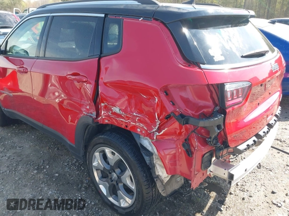 2018 Jeep Compass Limited with VIN 3C4NJCCB9JT466032, listed as a IAAI auction lot 41910549 with 81,249 mi miles and . Bid and sale history available at DreamBid. Image 6.