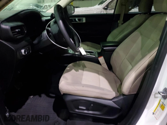 2022 Ford Explorer with VIN 1FMSK7BH2NGB03588, listed as a Copart auction lot 45590645 with 91,453 mi miles and Salvage title. Bid and sale history available at DreamBid. Image 7.