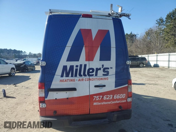 2012 Nissan NV SV with VIN 1N6AF0LY9CN109517, listed as a Copart auction lot 48440255 with 207,365 mi miles and Salvage Title. Bid and sale history available at carsss.com. Image 6.
