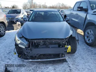 2023 Infiniti Q50 Luxe with VIN JN1EV7BR9PM542294, listed as a Copart auction lot 88853365 with 13,295 mi miles and Salvage title. Bid and sale history available at DreamBid. Image 5.