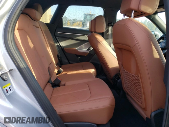 2022 Audi Q3 Premium with VIN WA1AUCF38N1143348, listed as a Copart auction lot 73682014 with 10,130 mi miles and Salvage Title. Bid and sale history available at carsss.com. Image 11.