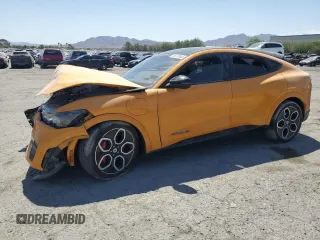2023 Ford Mustang Mach-E GT с VIN 3FMTK4SE0PMA38421, выставлен на аукционе Copart как лот 58775845 с пробегом 16 829 миль миль и Списание • Salvage title. История ставок и продаж доступна на DreamBid. Изображение 1.