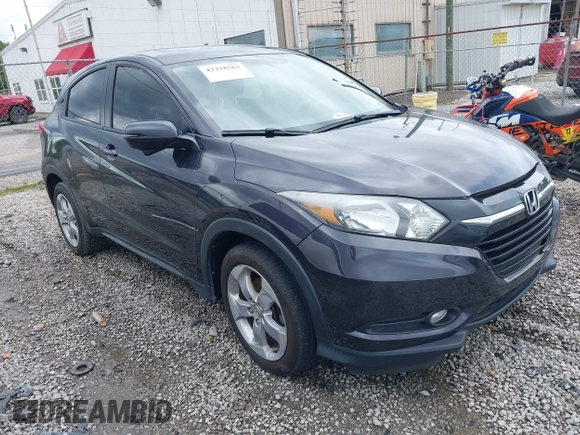 2016 Honda HR-V EX with VIN 3CZRU5H52GM745617, listed as a IAAI auction lot 42228563 with 103,656 mi miles and . Bid and sale history available at DreamBid. Image 1.