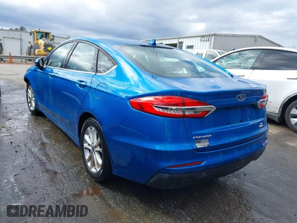 2020 Ford Fusion SE with VIN 3FA6P0HD2LR134659, listed as a IAAI auction lot 41801760 with 74,058 mi miles. Bid and sale history available at carsss.com. Image 3.