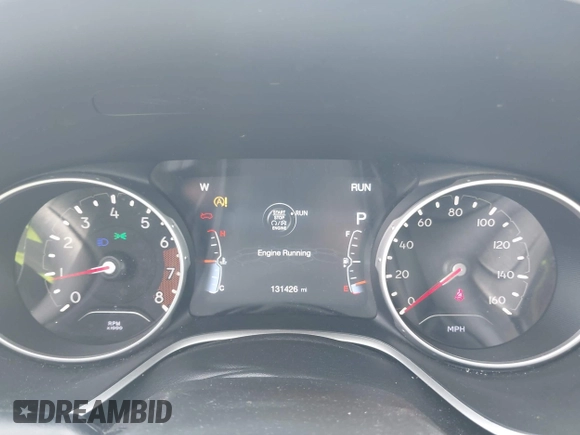 2019 Jeep Compass Limited z VIN 3C4NJDCB3KT734161, wystawiony jako IAAI lot #42114380 z przebiegiem 131 426 mil mil oraz . Historia ofert i sprzedaży dostępna na DreamBid. Obrazek 7.