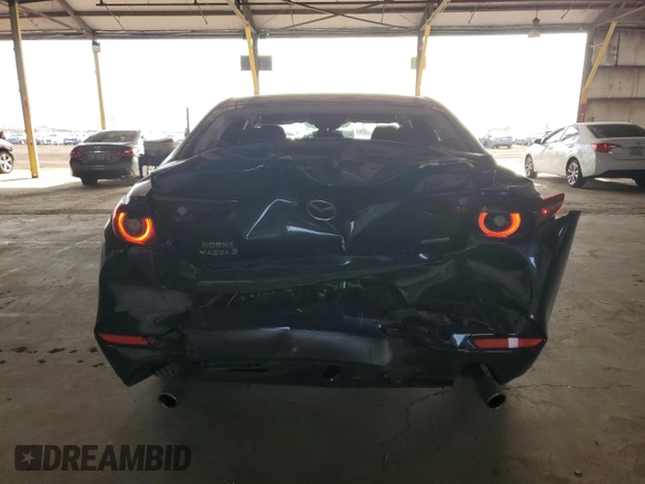 2022 Mazda 3 2.0 with VIN 3MZBPAA76NM304828, listed as a Copart auction lot 50623405 with 17,037 mi miles and Salvage Title. Bid and sale history available at DreamBid. Image 6.