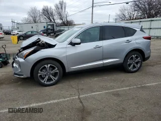 2022 Acura RDX w/Advance Package with VIN 5J8TC2H72NL007704, listed as a Copart auction lot 82057963 with 3,265 mi miles. Bid and sale history available at carsss.com. Image 1.