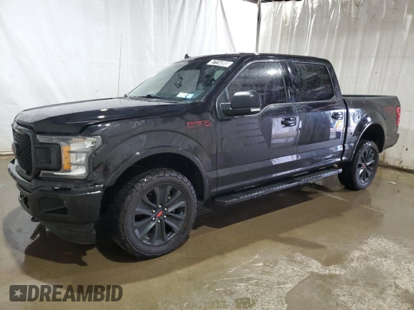 2019 Ford F-150 XL with VIN 1FTEW1E51KFA26847, listed as a Copart auction lot 57114385 with 65,139 mi miles and Clean title. Bid and sale history available at DreamBid. Image 1.