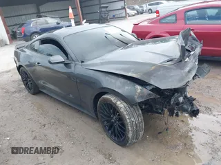 2018 Ford Mustang GT with VIN 1FA6P8CF9J5122919, listed as a IAAI auction lot 41490077 with Not Provided miles. Bid and sale history available at carsss.com. Image 1.