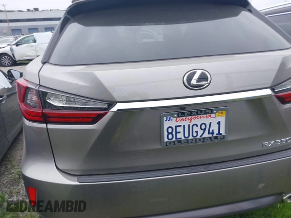 2018 Lexus RX with VIN 2T2ZZMCA1JC104444, listed as a IAAI auction lot 41773351 with 62,198 mi miles. Bid and sale history available at carsss.com. Image 17.