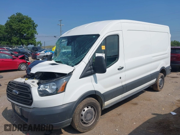 2016 Ford Transit Cargo z VIN 1FTYR2CM6GKA55411, wystawiony jako IAAI lot #42582896 z przebiegiem 89 921 mil mil oraz . Historia ofert i sprzedaży dostępna na DreamBid. Obrazek 18.