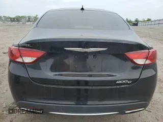 2015 Chrysler 200 C with VIN 1C3CCCCG8FN706910, listed as a Copart auction lot 54632495 with 148,289 mi miles and Clean Title. Bid and sale history available at carsss.com. Image 6.