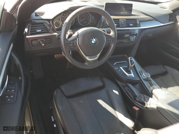 2017 BMW 4 Series 430i with VIN WBA4F7C57HG437994, listed as a Copart auction lot 76075274 with 0 mi miles and Salvage Title. Bid and sale history available at carsss.com. Image 8.