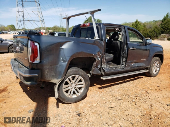 2016 GMC Canyon 2WD SLT with VIN 1GTG5DE33G1103220, listed as a Copart auction lot 51468695 with 87,381 mi miles and Salvage Title. Bid and sale history available at carsss.com. Image 3.