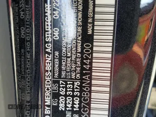 2022 Mercedes-Benz S 580 z VIN W1K6G7GB6NA144200, wystawiony jako Copart lot #48223505 z przebiegiem 29 488 mil mil oraz Szkoda całkowita • Salvage title. Historia ofert i sprzedaży dostępna na DreamBid. Obrazek 12.