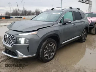 2022 Hyundai Santa Fe Limited with VIN 5NMS4DAL9NH471908, listed as a Copart auction lot 72748642 with 5,406 mi miles. Bid and sale history available at carsss.com. Image 1.