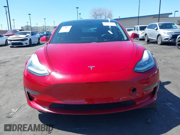 2018 Tesla Model 3 Long Range Battery with VIN 5YJ3E1EB5JF146184, listed as a IAAI auction lot 41808346 with 97,496 mi miles and . Bid and sale history available at DreamBid. Image 13.