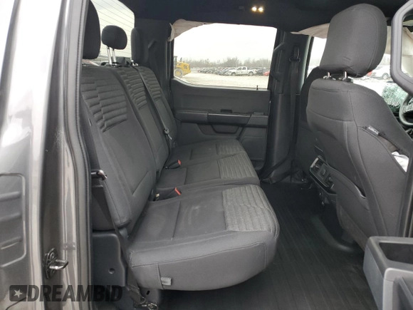 2021 Ford F-150 XL with VIN 1FTEW1CP1MFA48094, listed as a Copart auction lot 47822195 with 56,506 mi miles and Salvage Title. Bid and sale history available at carsss.com. Image 10.