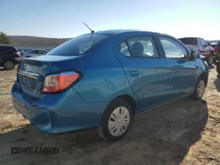 2023 Mitsubishi Mirage G4 ES with VIN ML32FUFJ3PHF03604, listed as a Copart auction lot 78993083 with 16,780 mi miles. Bid and sale history available at carsss.com. Image 3.