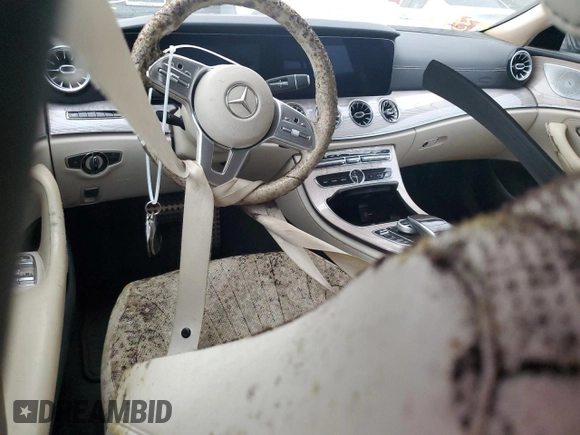 2019 Mercedes-Benz CLS with VIN WDD2J5JB0KA039029, listed as a Copart auction lot 74789214 with 0 mi miles and Non Repairable. Bid and sale history available at carsss.com. Image 8.