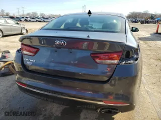 2018 Kia Optima LX with VIN 5XXGT4L36JG240768, listed as a Copart auction lot 48402515 with 53,408 mi miles and Salvage Title. Bid and sale history available at carsss.com. Image 6.