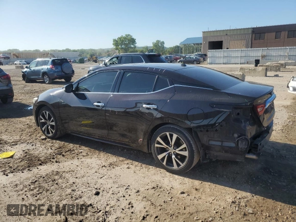 2017 Nissan Maxima S with VIN 1N4AA6AP3HC383500, listed as a Copart auction lot 58393525 with 144,812 mi miles and Salvage title. Bid and sale history available at DreamBid. Image 2.